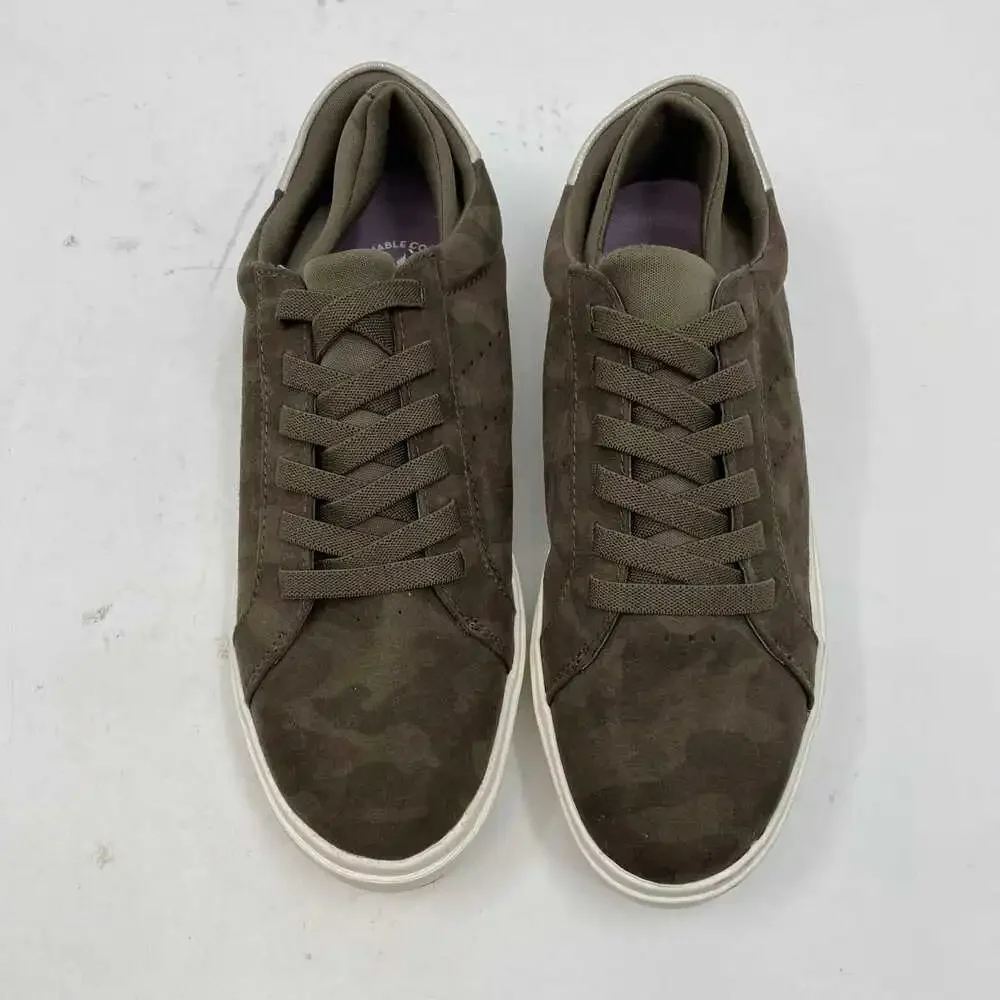 Dr. Scholl's Green Camouflage Sneakers | Women’s US7